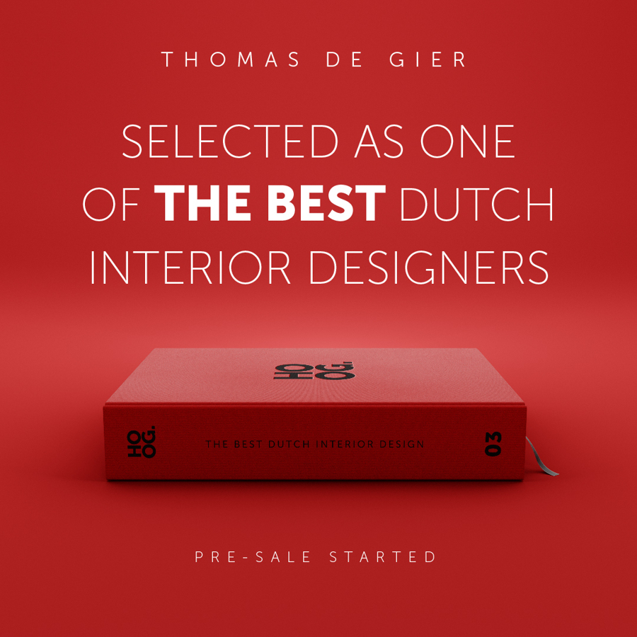 Pride! Selected by Hoog as one of the best interior architects in the Netherlands